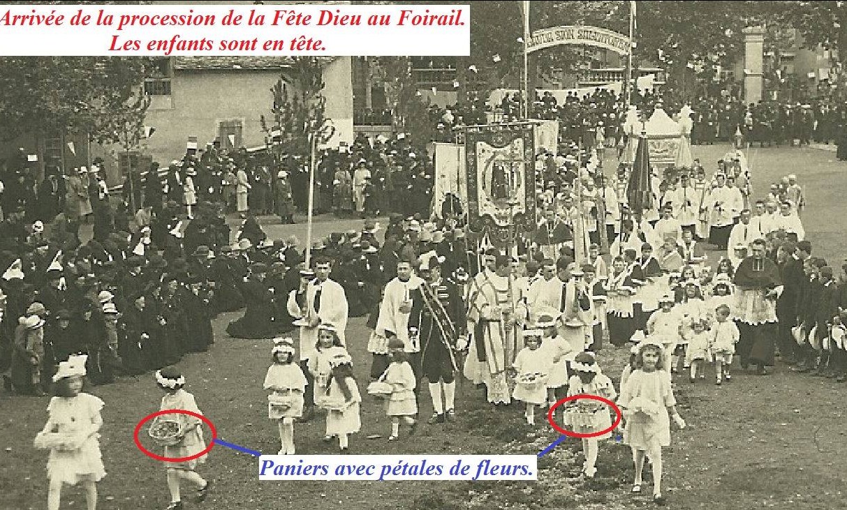 Processions et manifestations religieuses d’antan à Mende